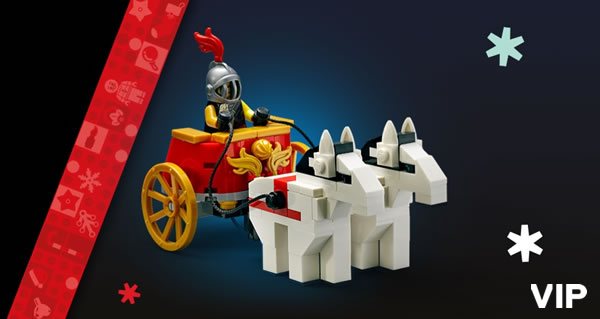 Members of the VIP program the LEGO set 5006293 The Chariot